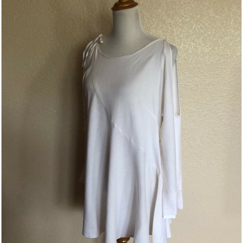 Free People Cold Shoulder Tunic Long Sleeve Top Size S New